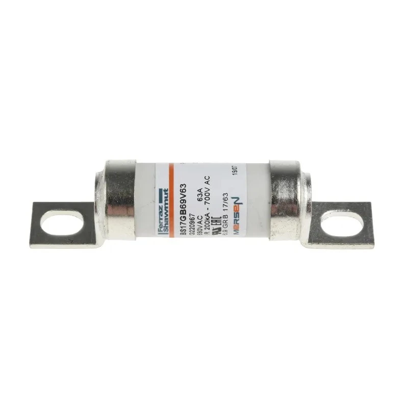Mersen Protistor British Standard Fuse 63A 17 x 49 mm 690V High Rupture Capacity G220967 / BS17GB69V63