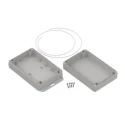 RS PRO Light Grey Transparent Lid ABS Enclosure IP67 60.1 mm x 179.9 mm x 121.5 mm 238-4040