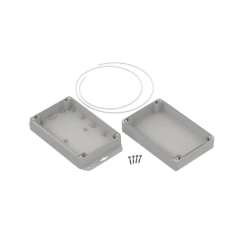 RS PRO Light Grey Transparent Lid ABS Enclosure IP67 60.1 mm x 179.9 mm x 121.5 mm 238-4040