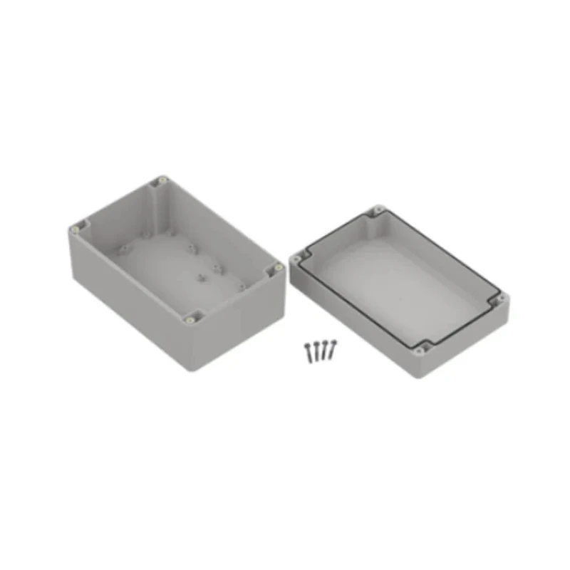 RS PRO Light Grey Transparent Lid ABS Enclosure IP67 Protection 90.3 mm x 180.1 mm x 120.1 mm 238-4045