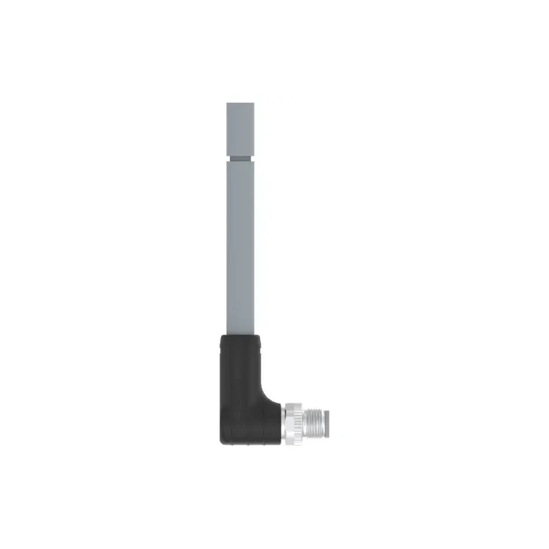 TE Connectivity Sensor Actuator Cable M12 L-Code Male 5 Way Right Angle Connector, Polypropylene Jacket T41512C9L25-020