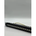 Telegartner Telegartner Data Series 24 Port RJ45, RJ11, RJ12 Shielded Black Patch Panel 1U RJ45 