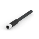 TE Connectivity Female 4 Way M12 to Female 4 Way Straight Sensor Actuator Cable 5 m T4151399L14-005
