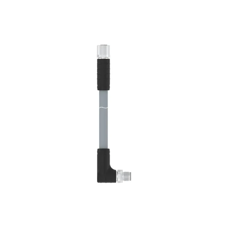 TE Connectivity Sensor Actuator Cable Male 5 Way Right Angle to Female 5 Way Straight 63V Polypropylene T4162AB9L25-003