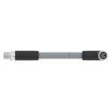 TE Connectivity Sensor Actuator Cable M12 L-Code 63V Polypropylene Jacket Grey 5m T4162AB9L25-005