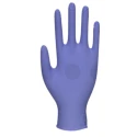 Unigloves Blue Nitrile Disposable Gloves Food Safe 0.1 mm Thickness Size L GM0084