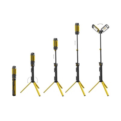 Nightsearcher Rechargeable LED Floodlight Work Light 5000 Lumens, 7.4V, 29.6W, IPX4 NSTOWERPRO-5K
