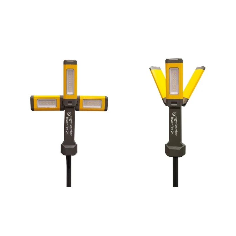 Nightsearcher Rechargeable LED Floodlight Work Light 2000 lm 7.4V IPX4 NSTOWERPRO-2K