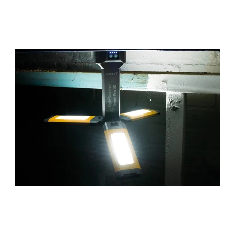 Nightsearcher Rechargeable LED Floodlight Work Light 2000 lm 7.4V IPX4 NSTOWERPRO-2K