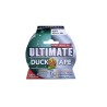 DUCK TAPE High Strength White Cloth Duct Tape, Gloss Finish, 50 mm x 25 m, Model 232160