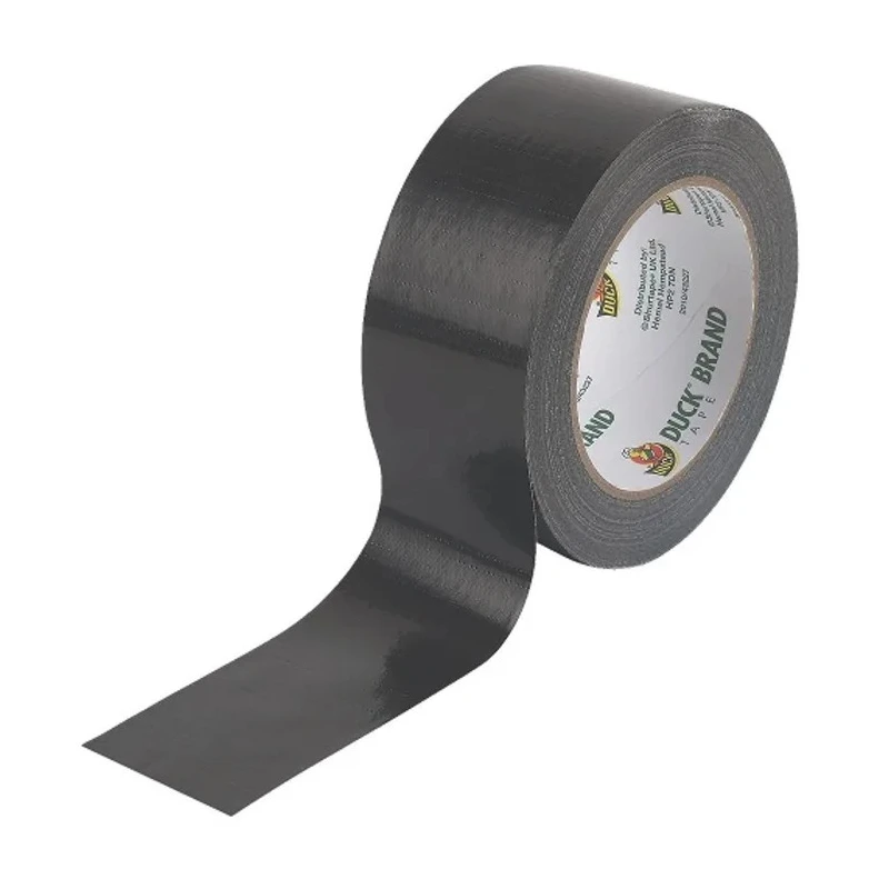 DUCK TAPE Duct Tape Black 50mm Width 25m Length Gloss Finish Model 232152