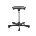Bott Black Plastic Industrial Stool with Adjustable Height 56-82 cm, 120 kg Weight Capacity 88601068