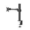 Hama Monitor Arm for TFT/LCD/LED Screens with Extension Arm, Max Load 15kg, Screen Size Up to 35in, VESA 75x75 or 118493