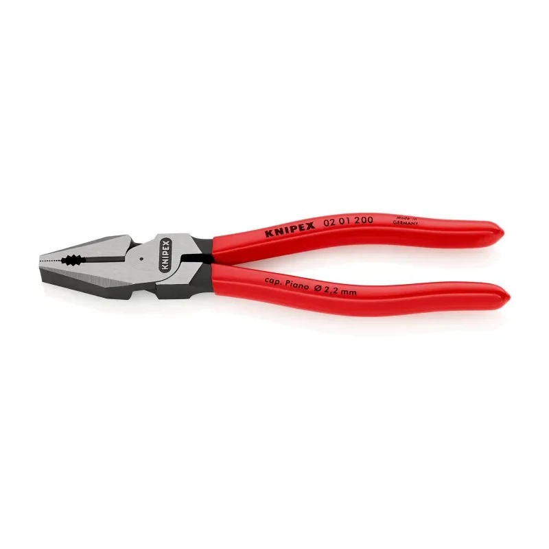 Knipex 1-Piece Combination Plier 200mm Overall Length Special Quality Tool Steel Polished Finish 02 01 200