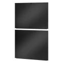 APC Black Side Panel Rack Panel 42U Split Side Panels 1200mm Deep ER7SIDE4212