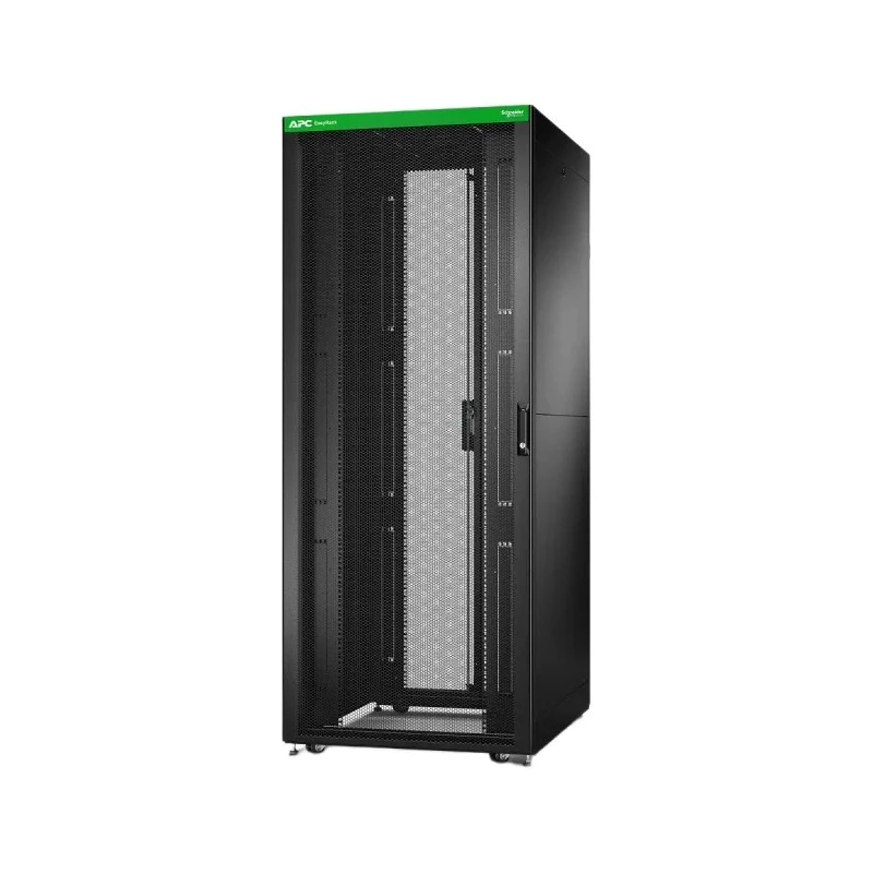 APC Easy Rack Series Black 42U Server Rack 199.1cm Height 80cm Width 100cm Depth ER8202