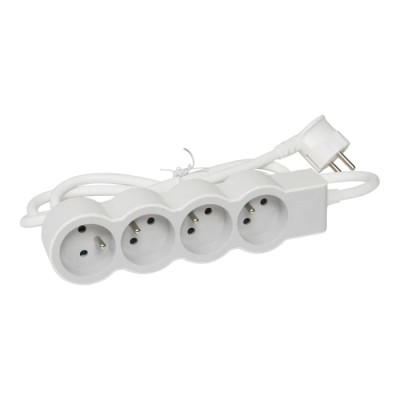 Legrand 3 m 4 Socket Type E Extension Lead 049490