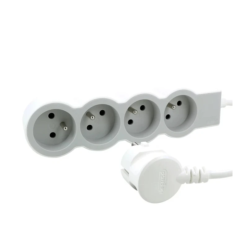 Legrand 3 m 4 Socket Type E Extension Lead 049490