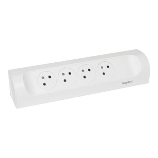 Legrand Extension Lead 4 Socket Type E Mains Plug 16 A, 3680 W Power 049408