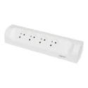 Legrand Extension Lead 4 Socket Type E Mains Plug 16 A, 3680 W Power 049408