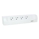 Legrand Extension Lead 4 Socket Type E Mains Plug 16 A, 3680 W Power 049408