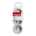 Legrand 16A Belgium Germany France Multi-Outlet Plug Type E Plastic Body 049433