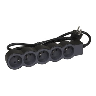 Legrand Extension Lead 1.5 m Cable Length 5 Socket Type E 16 A 3680 W RoHS Compliant 50 Hz 049482