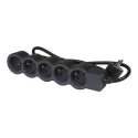 Legrand Extension Lead 1.5 m Cable Length 5 Socket Type E 16 A 3680 W RoHS Compliant 50 Hz 049482