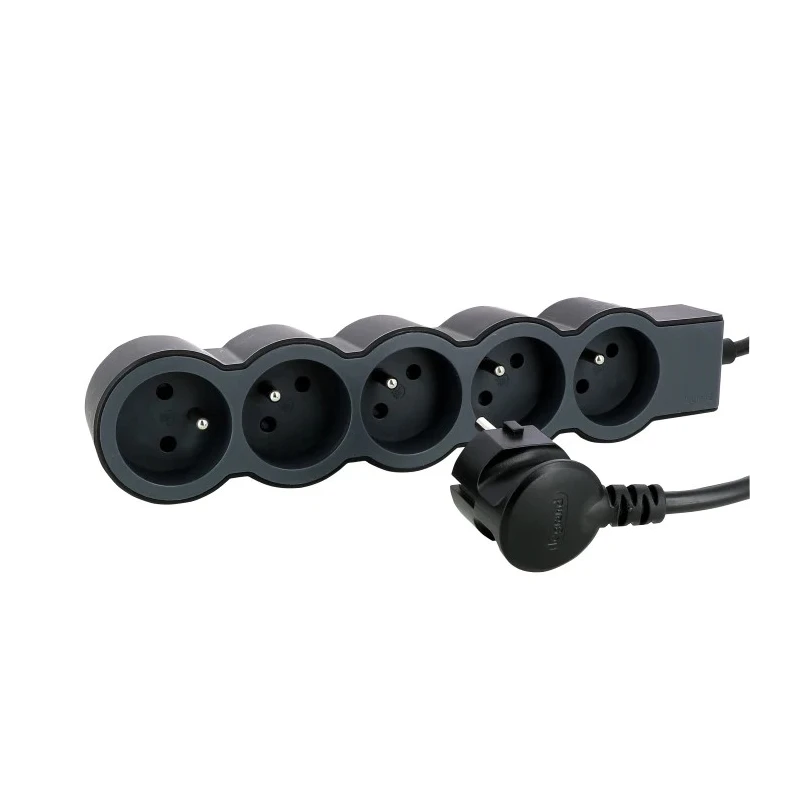 Legrand Extension Lead 1.5 m Cable Length 5 Socket Type E 16 A 3680 W RoHS Compliant 50 Hz 049482