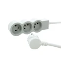 Legrand 3 m 3 Socket Type E Extension Lead 16A 3680W IK04 Impact Resistant Halogen Free UV Resistant 049488