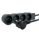 Legrand Extension Lead 3 m Cable Length 4 Socket Type E, 16 A Current, 3680 W Power 049491