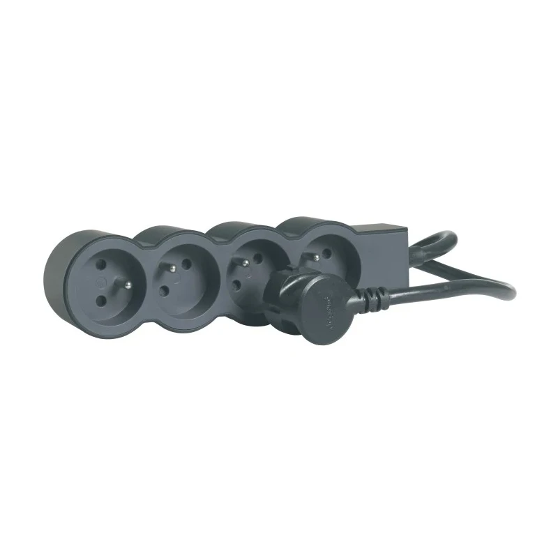 Legrand Extension Lead 3 m Cable Length 4 Socket Type E, 16 A Current, 3680 W Power 049491