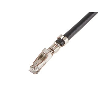 Molex Pre-Crimped Female Connector Micro-Lock Plus Series 22AWG PVC Jacket 300mm Lead 217501-1104