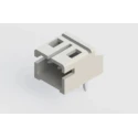 EDAC 140 Series Right Angle Through Hole PCB Header, 2 Contacts, 2 mm Pitch, 1 Row, Shrouded 140-502-415-000