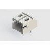 EDAC 140 Series Right Angle Through Hole PCB Header, 2 Contacts, 2 mm Pitch, 1 Row, Shrouded 140-502-415-000