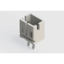 EDAC 140 Series Vertical Through Hole PCB Header, 2 Contact(s), 2 mm Pitch, 1 Row, Shrouded 140-502-415-001