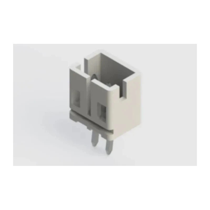 EDAC 140 Series Vertical Through Hole PCB Header, 2 Contact(s), 2 mm Pitch, 1 Row, Shrouded 140-502-415-001