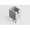 EDAC 140 Series Vertical Through Hole PCB Header, 2 Contact(s), 2 mm Pitch, 1 Row, Shrouded 140-502-415-001