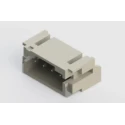 EDAC 140 Series Right Angle Surface PCB Header, 4 Contacts, 2 mm Pitch, 1 Row, Shrouded 140-504-417-060