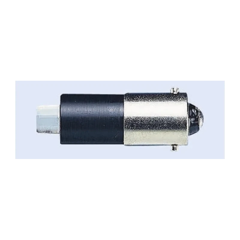 Marl Yellow Indicator Lamp Single Chip 24V DC, BA9 Base, 4.9 mm Diameter, 4800mcd 215-521-22-38