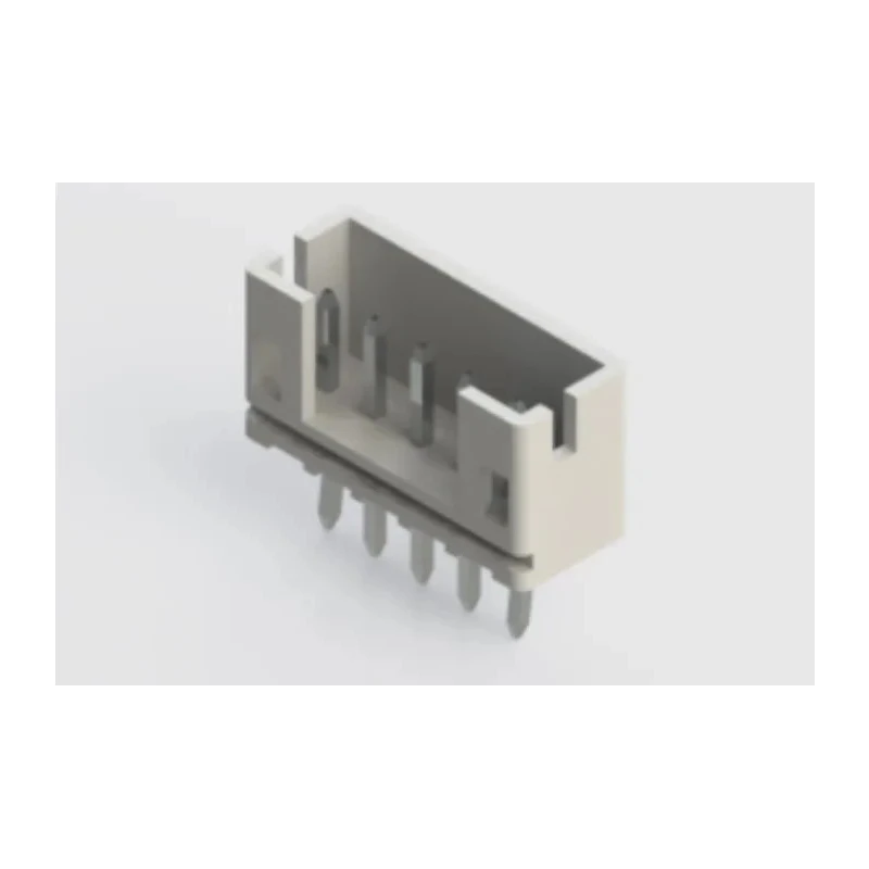 EDAC 140 Series Vertical Through Hole PCB Header, 5 Contacts, 2 mm Pitch, 1 Row, Shrouded 140-505-415-001