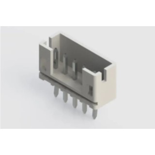 EDAC 140 Series Vertical Through Hole PCB Header 5 Contact 2 mm Pitch 1 Row Shrouded 140-505-415-001