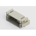 EDAC 140 Series Right Angle Surface PCB Header 5 Contact 2 mm Pitch 1 Row Shrouded 140-505-417-060