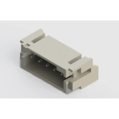 EDAC 140 Series Right Angle Surface PCB Header, 5 Contacts, 2 mm Pitch, 1 Row, Shrouded 140-505-417-060
