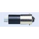 Marl Yellow Indicator Lamp Single Chip BA9 Base 4.9 mm Diameter 20mA Current 215-521-23-38