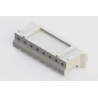 EDAC Female Crimp Connector Housing 2 mm Pitch 8 Way 1 Row Top Entry 140-508-210-011