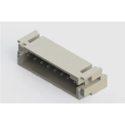 EDAC 140 Series Right Angle Surface PCB Header, 8 Contacts, 2 mm Pitch, 1 Row, Shrouded 140-508-417-060
