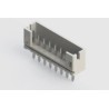 EDAC 140 Series Vertical Through Hole PCB Header 8 Contacts 2 mm Pitch 1 Row Shrouded 140-508-415-001