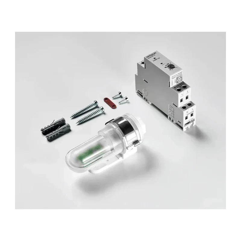 Grasslin Analogue DIN Rail Time Switch 230V AC 1 Channel Segment Length 15min Model 18.18.0013.1