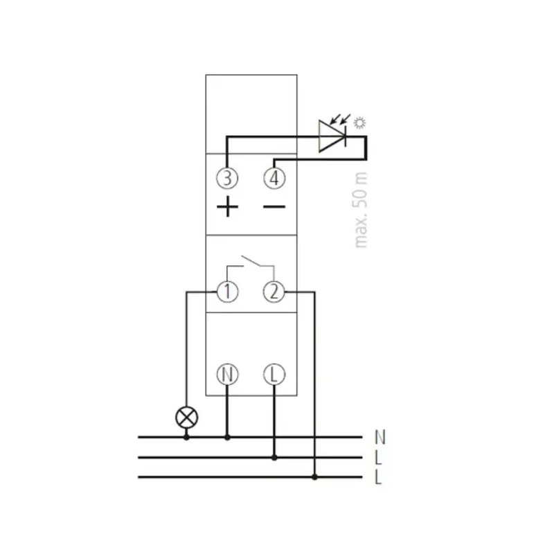 Grasslin Analogue DIN Rail Time Switch 230V AC 1 Channel Segment Length 15min Model 18.18.0013.1